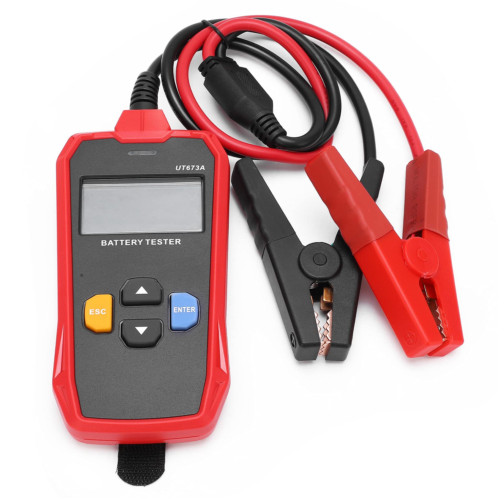 Aramox Testeur de Batterie Analyseur de Batterie Numérique ABS 12 V 7 V à 16 Teste les Systèmes de Démarrage et de Charge de Tension CCA pour la Mécanique des Voitures, des Motos