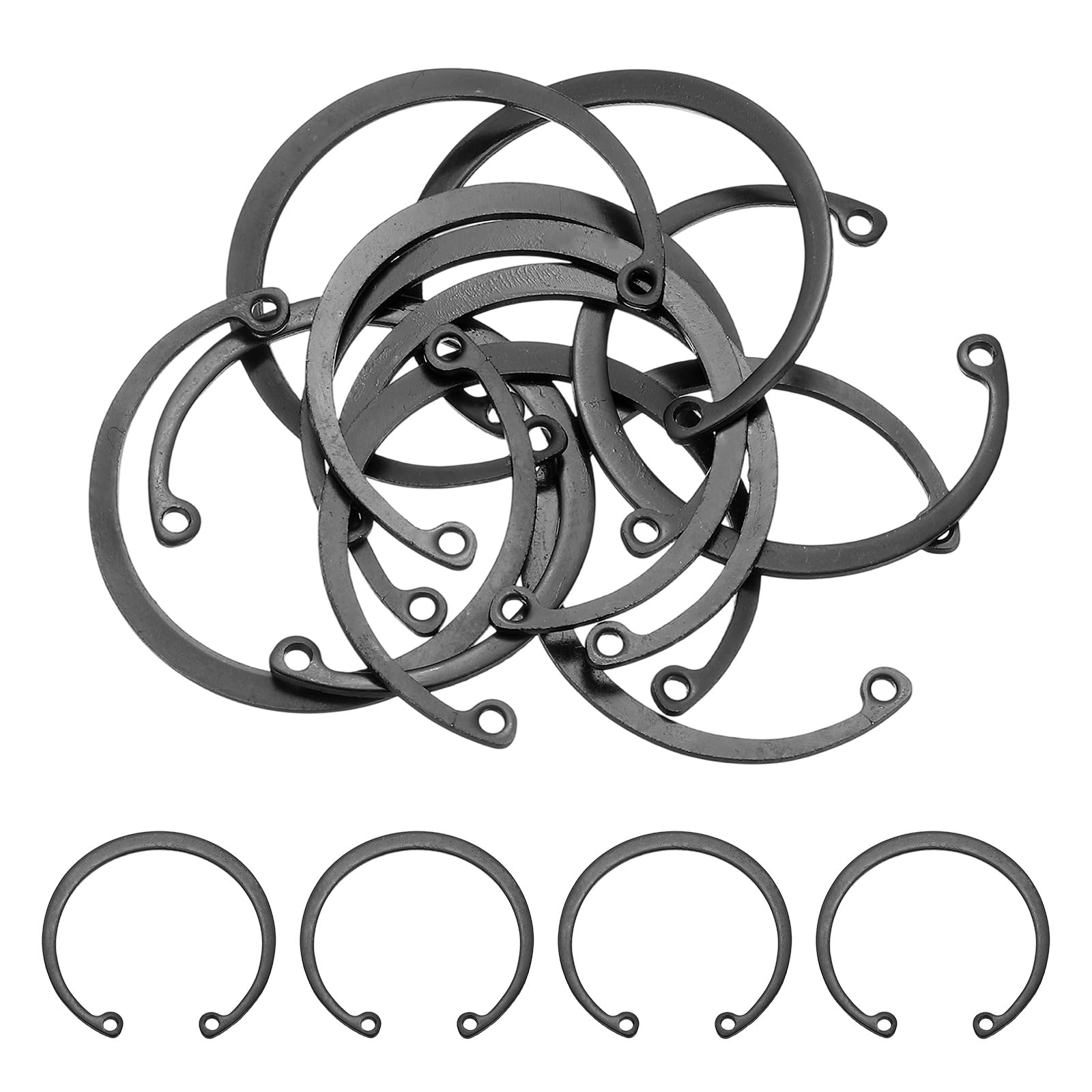 Internal Retaining Rings - 20 Pcs 65Mn Steel -9 Internal Retaining Rings - 20 Pcs 65Mn Steel -9