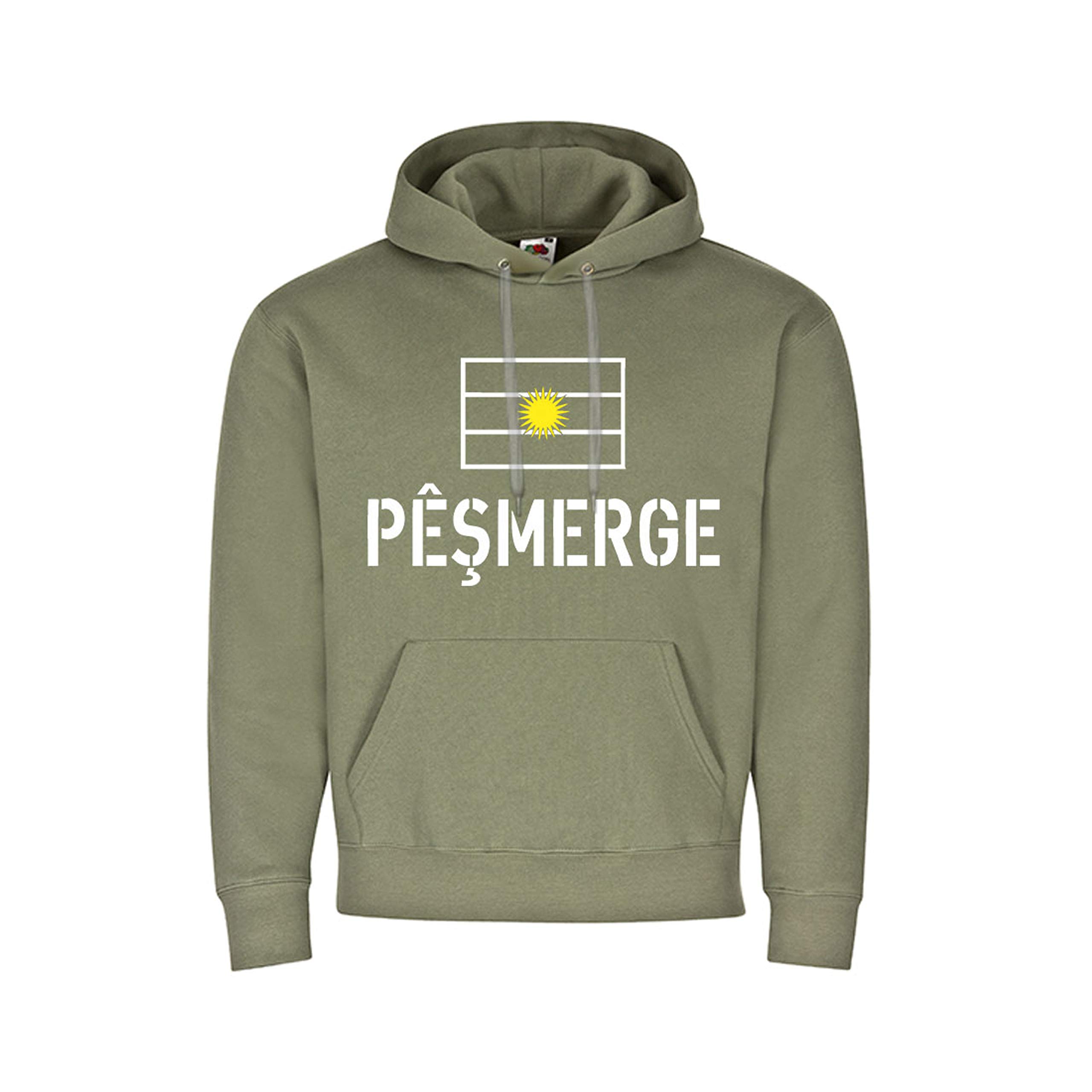 Sweat à capuche Vert X-Large Copytec 32744 Pêsmerge Kurdistan - 3