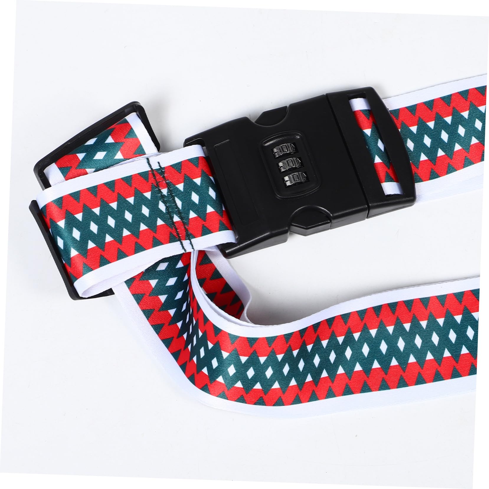 FRCOLOR 5 Piezas Correa de Equipaje con Doble Cerradura de Combinación Ajustable y Resistente de Poliéster Diseño de Dibujos Animados para Maletas para Viajes y Protección de Equipaje