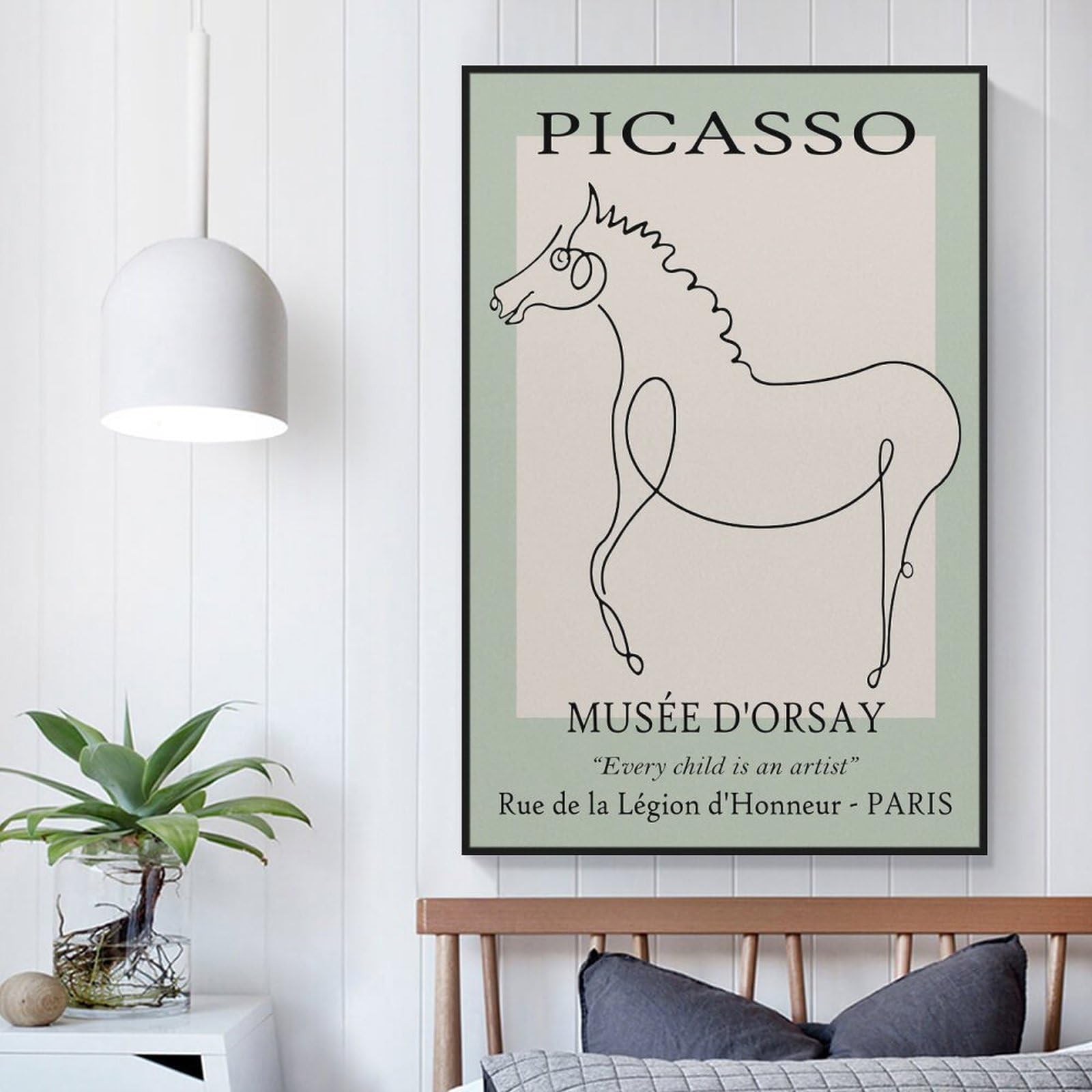 ピカソ　アートプリント Amazon.co.jp: ピカソ アート プリント、ポスター馬ライン アート