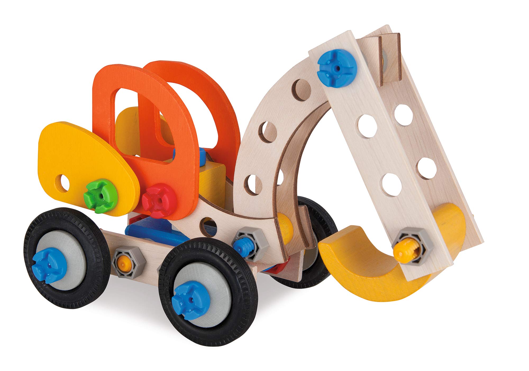 Eichhorn 100039087 "Constructor - Excavator Building Kit (90-Piece), Multicoloured, Medium - Image 2