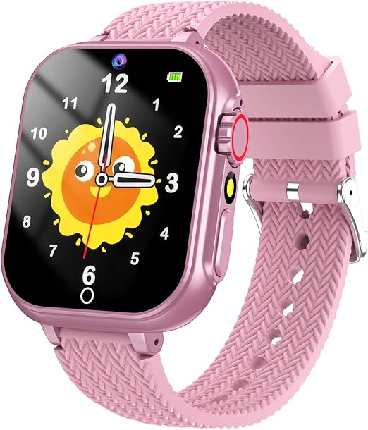 Smart Watch for Kids with 32 Games Touchscreen Alarm Clock Calendaring Camera Music Player Time Display Video& Audio Recording Birthday Gifts Toys for Girls Ages 3-12 Years Olds Boys