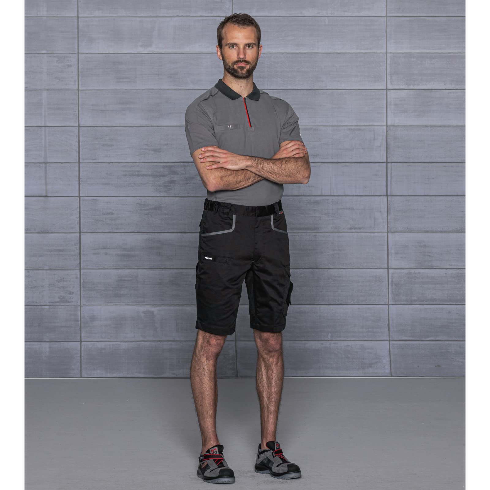 WÜRTH MODYF Bermuda da lavoro Stretch X grigio uomo