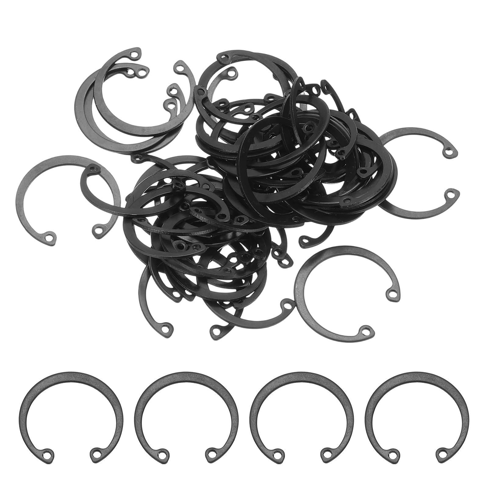 Internal Retaining Rings - 20 Pcs 65Mn Steel -16 Internal Retaining Rings - 20 Pcs 65Mn Steel -16