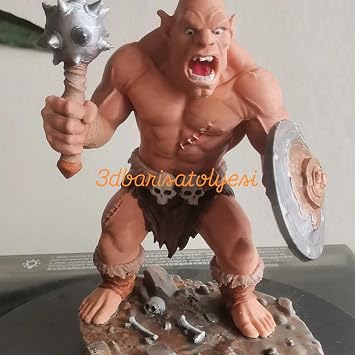 Dev ile Savaş 3d figür