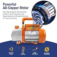 Vista 6 de BACOENG kit de cámara de vacío con bomba de vacío para HVAC