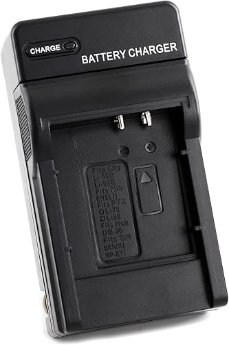 Norifon Cargador de pared NP-BK1 para Sony Cyber-Shot DSC-S750, DSC-S780, DSC-S950, DSC-S980, DSC-W180, DSC-W190, DSC-W370, MHS-PM5, Webbie HD,