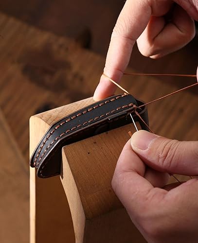 Miniatura 6 de ontto Funda para llave remota de entrada sin llave compatible con Isuzu New MU-X Series DMAX D-Max X-Terrain - Funda de piel auténtica para llavero