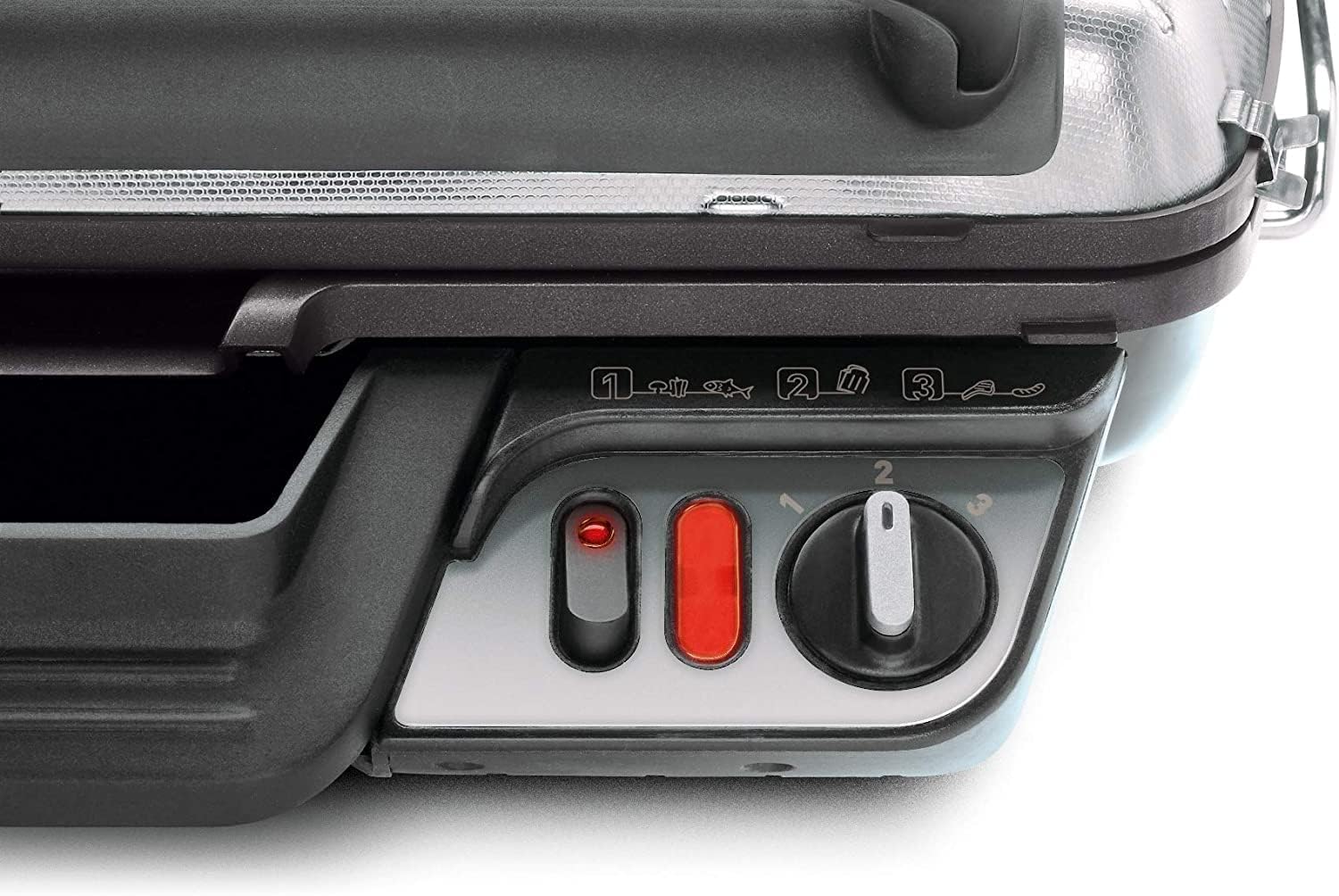 Tefal Ultra Compact 600 Comfort GC3060 Griglia di Contatto da Tavolo 2000W Nero, Acciaio Inossidabile Tefal Ultra Compact 600 Comfort GC3060 Griglia di Contatto da Tavolo 2000W Nero, Acciaio Inossidabile