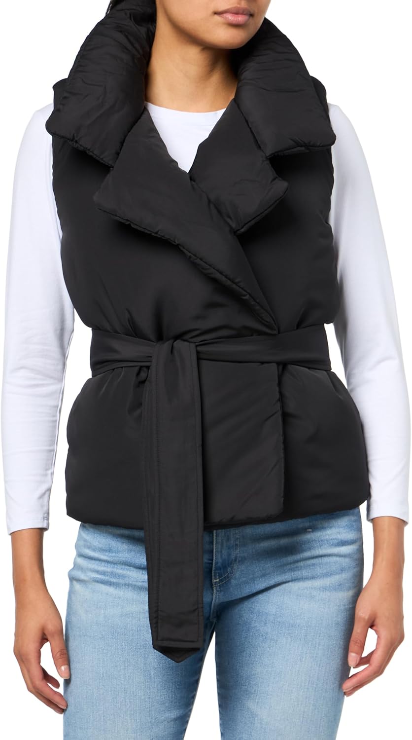 Sleeping Bag Coat Vest, Sleeveless by Norma Kamali