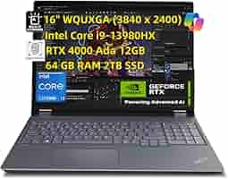 新品同様　Lenovo ThinkPad P16 Gen2 A4000 ada Amazon.com: Lenovo ThinkPad P16 Gen 2 Intel Core i9-13980HX