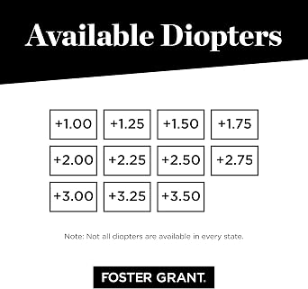 Foster Grant Men's Tatum 2-Pack Rectangle Reading Glasses