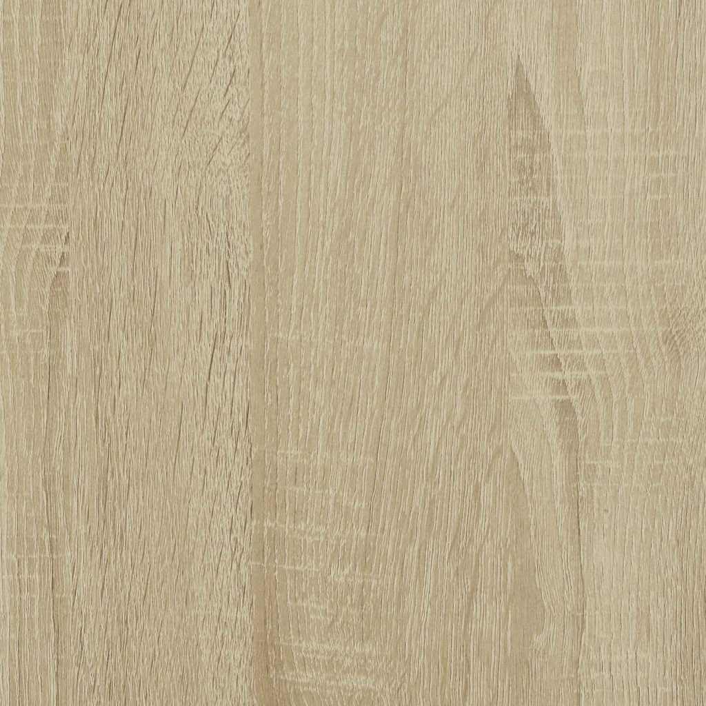 Tavolo Consolle Rovere Sonoma 90x35x80 cm con Cassetti e Ripiani | Mobile da ingresso salvaspazio con struttura in metallo stabile, ideale per organizzare corridoio e soggiorno.