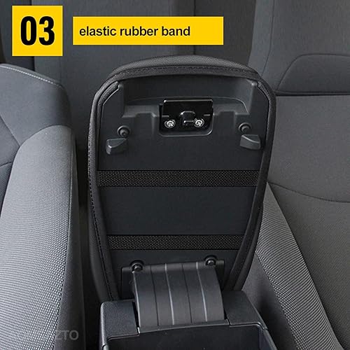 Miniatura 4 de AOMSAZTO Cubiertas de consola central reposabrazos para Toyota Highlander 2008-2014
