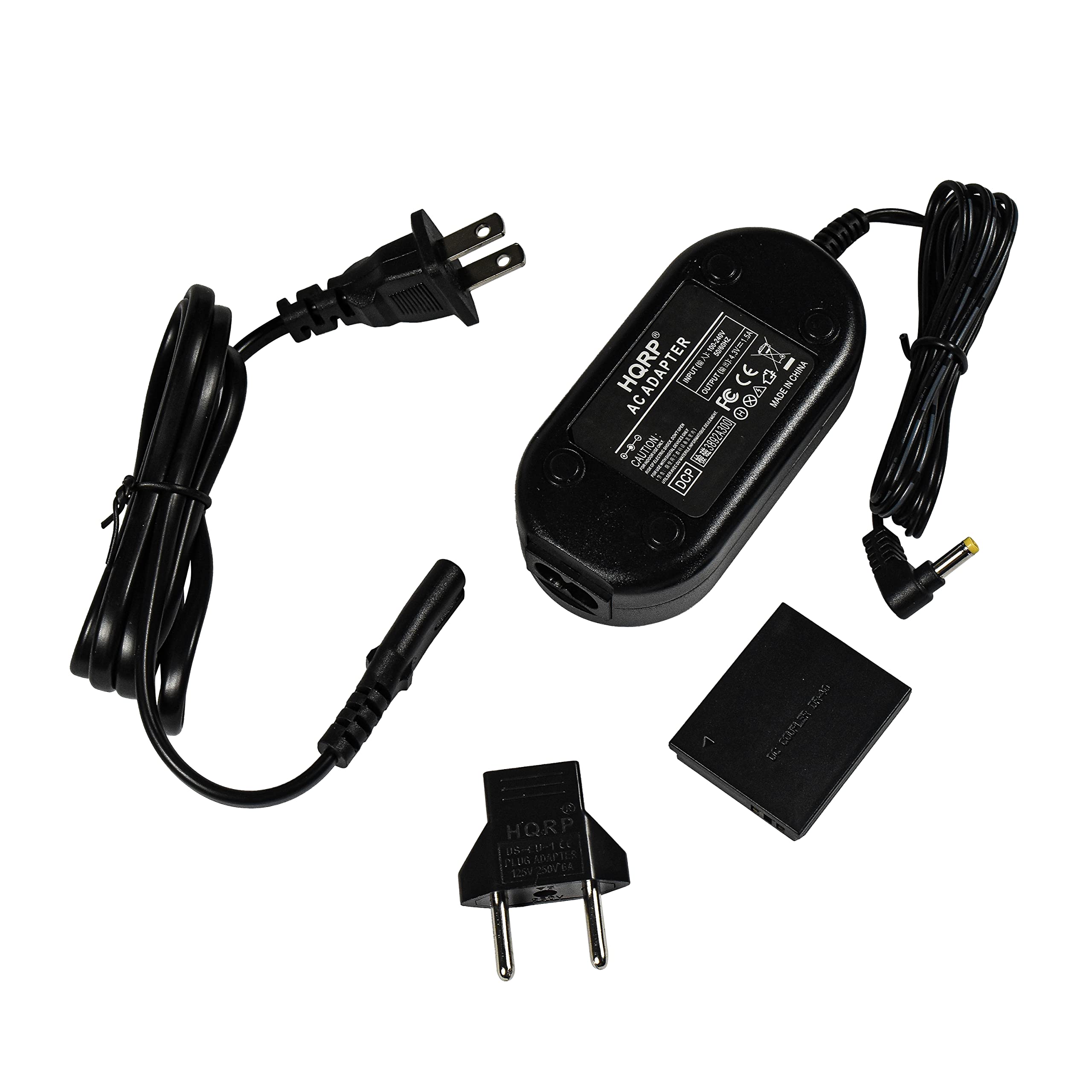 Amazon.com : HQRP Kit AC Power Adapter and DC Coupler Compatible