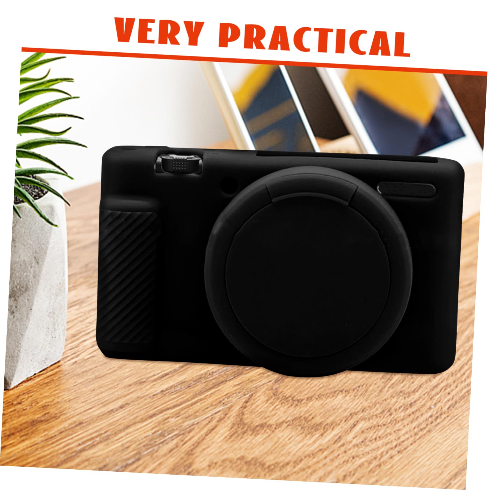 HOMSFOU Schutzhülle Kamerarucksack kamerabeutel kamerazubehör camera accessories Kameras silikonform schale Silikonhülle für die Kamera schützende Kamerahülle Kieselgel