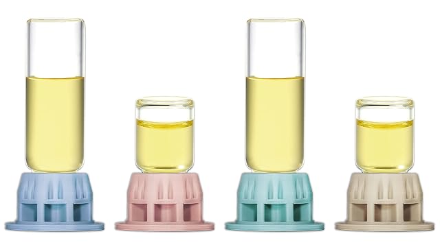 Alimentador líquido mini color para hormigas: para agua, agua azucarada o néctar de hormigas (colección playa)