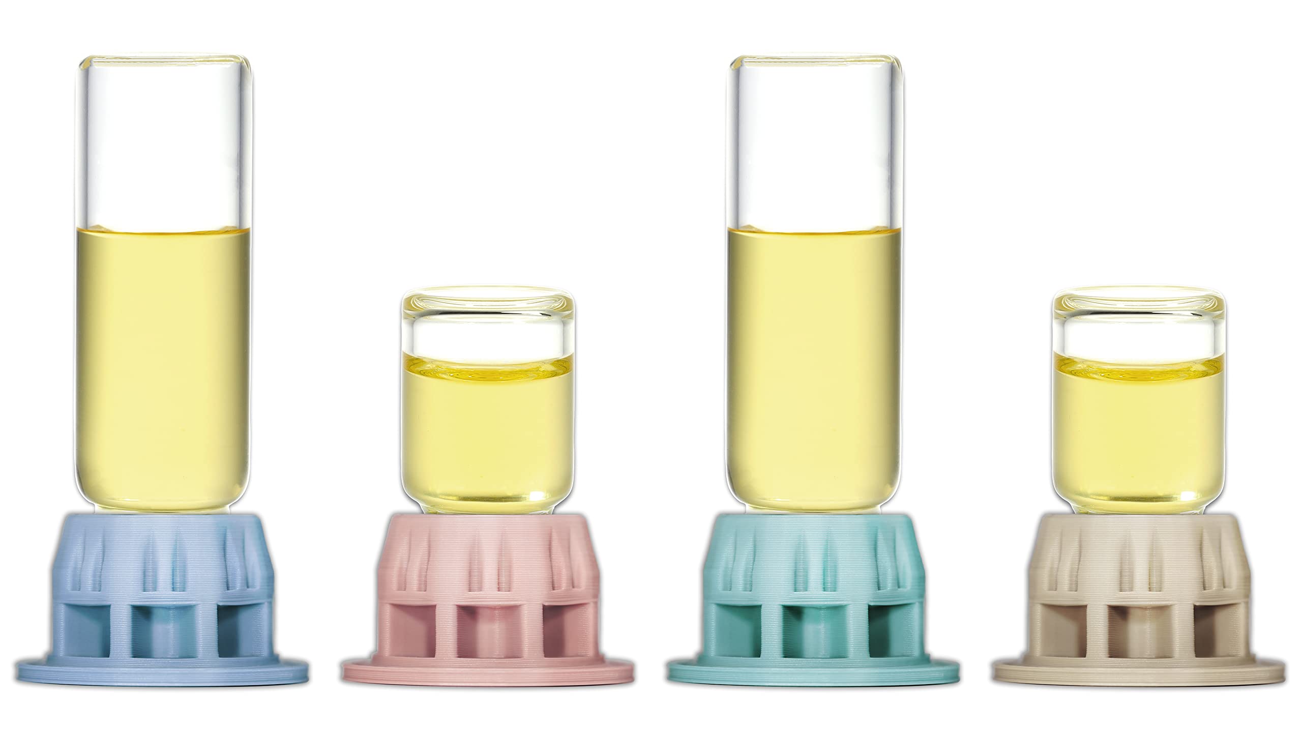 Alimentador líquido mini color para hormigas: para agua, agua azucarada o néctar de hormigas (colección playa)