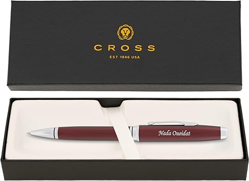 Bolígrafo Cross personalizado con grabado personalizado para hombres o mujeres Bolígrafo Cross Coventry Regalo de lujo para oficina, graduación