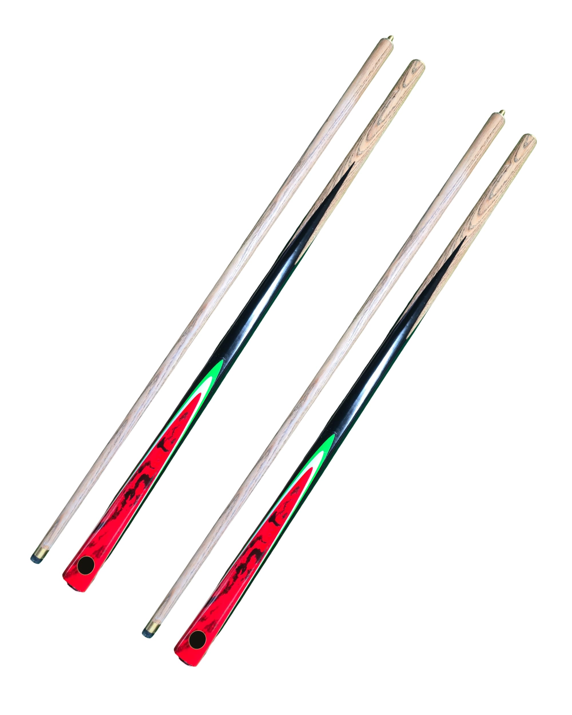 JBB Billiards M1 American Pool Half Joint cue in Fully ash Wood (12mm tip) Pack 2 pcs-picture-34