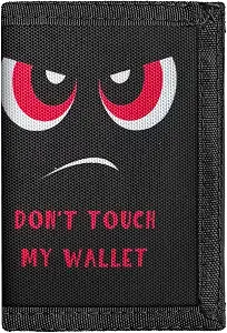 bdqpin Kids Wallets for Boys Girls Teen,Cheap RFID Trifold wallet for 4-6-8-10-12-14Ages,Toddler/Youth Wallet for kids with Zipper Coin Pocket,Novelty Wallet for kids Birthday/Christmas Gifts-YJ-Red2