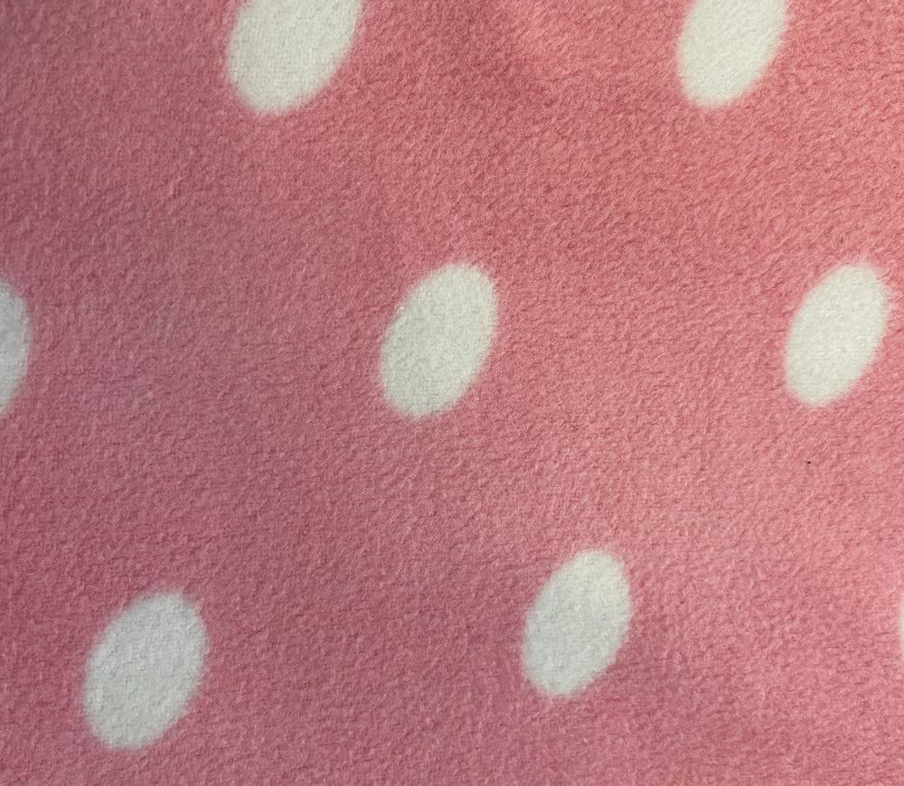 Small and Wee Pony Polar Fleece rug 2'9'' to 4'9'' (Pink Spots, 3'0'')