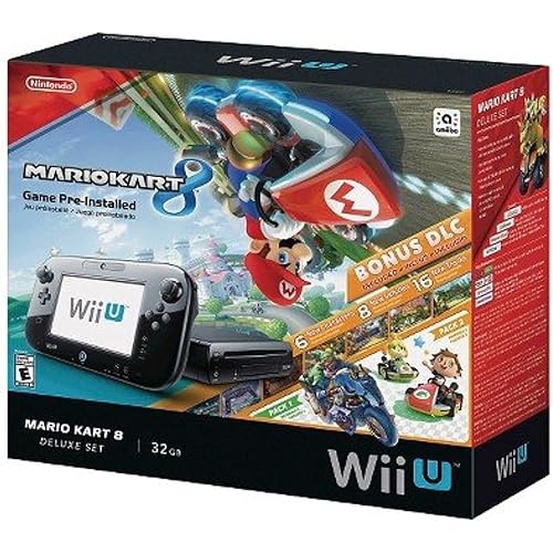 Nintendo Mario Kart 8 Deluxe Set with DLC Wii U Bundle