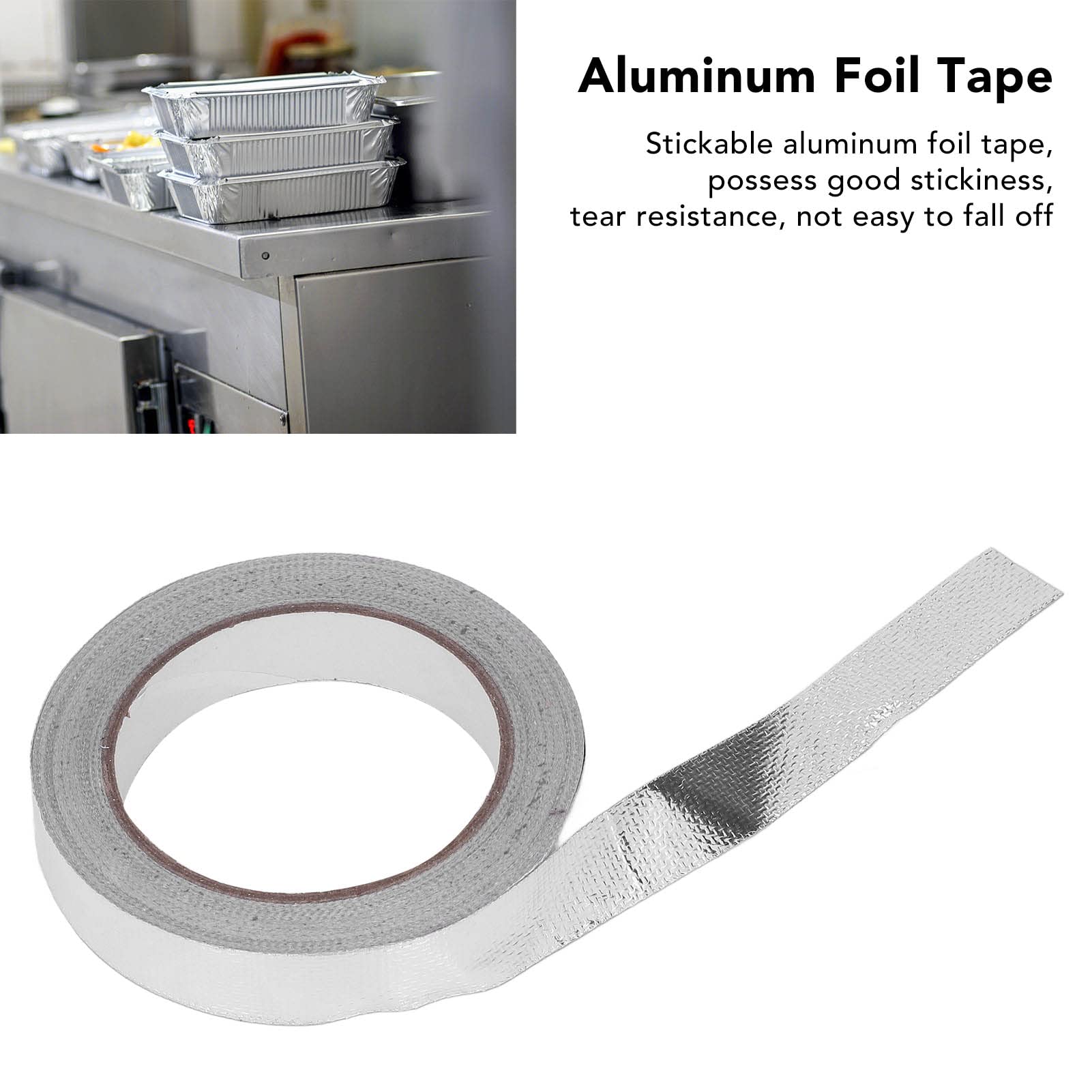 Buy ETERART Aluminum Foil Duct Tape Heavy Duty,High Temperature Sealing And Patching,Perfect For