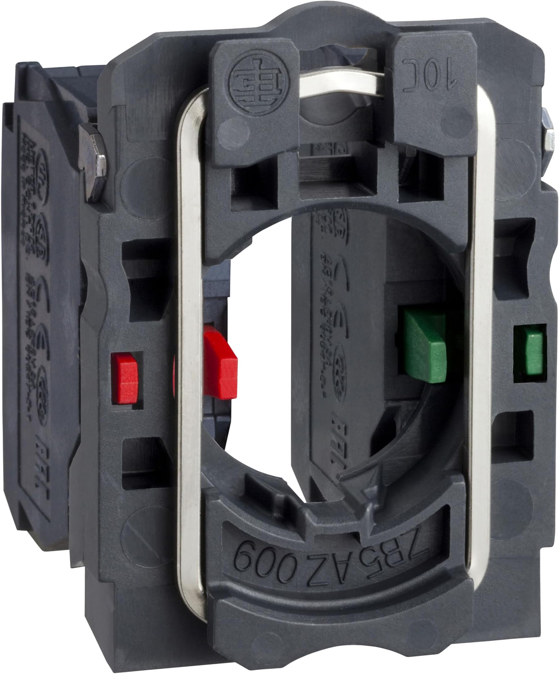 Schneider Electric ZB5AZ105 Harmony 1NO 1NC Single Contact Block with Body/Fixing Collar