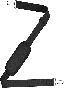 Thick Padded Replacement Shoulder Strap for Bags Crossbody Straps for Laptop, Camera, Diaper Bags & More | Comfortable Replacement Straps Lifts Up to 1,200 lbs