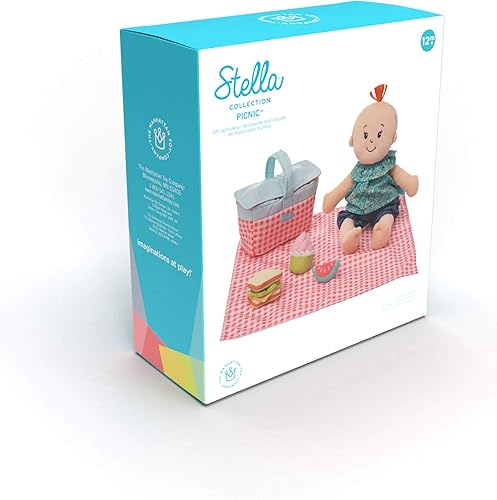 Miniatura 6 de Manhattan Toy Stella Collection Picnic - Juego de 5 piezas para muñecas Stella de 12 y 15 pulgadas
