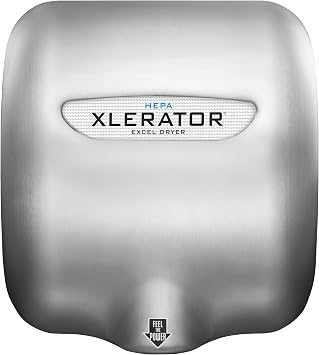 XLERATOR Hand Dryer with HEPA Filtration System, 110 Volts, XL-SB-H-110V