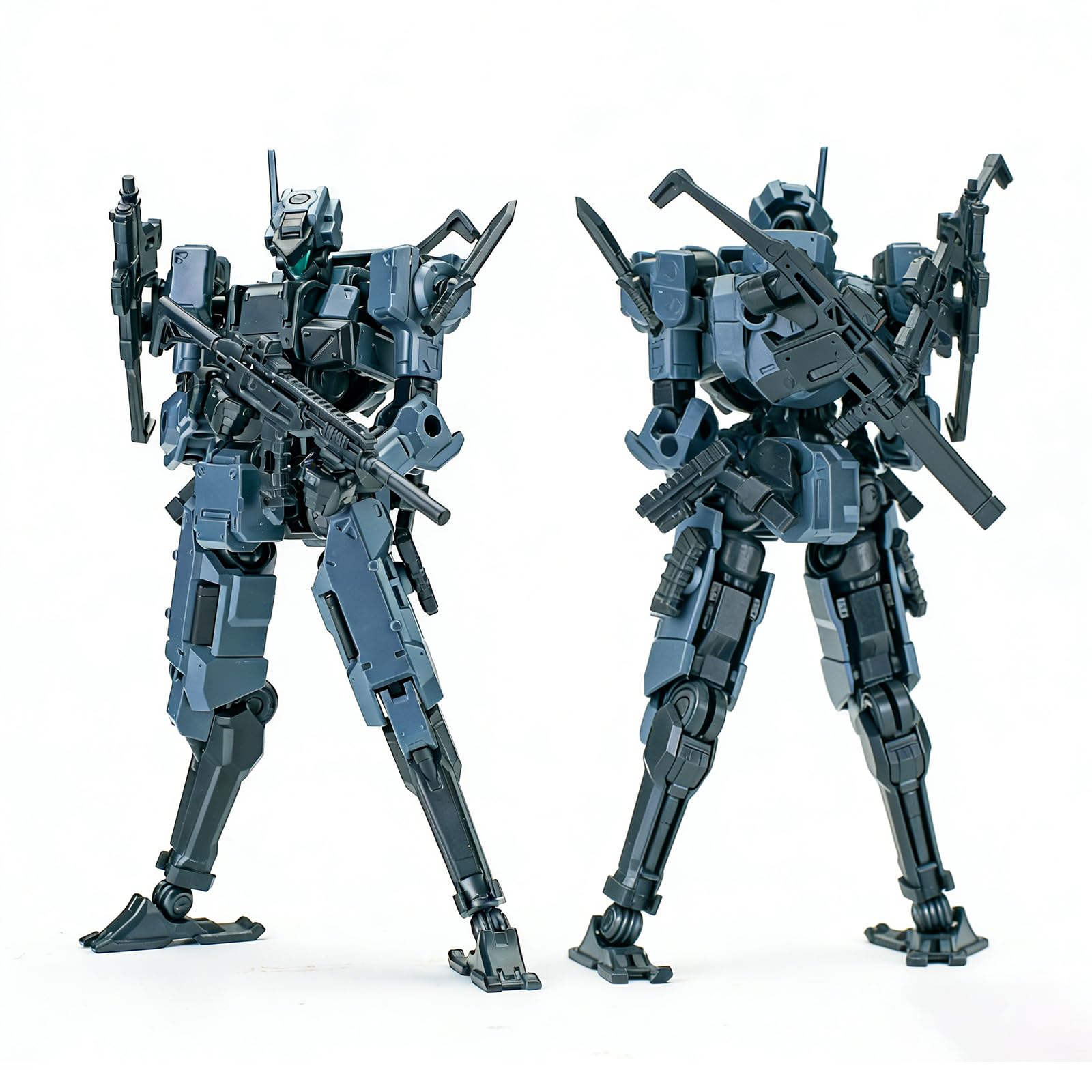 GWTCTOY Plastic Model Action Figures Kits, Shadow Force 03, 10CM Mecha Model Kits to Build, Easy to Assembl
