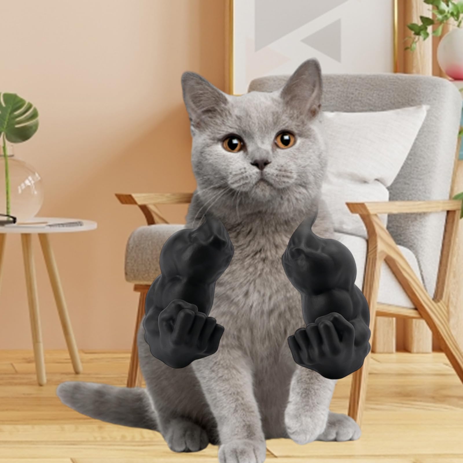 Cat Muscle Arms Costume - Image 4