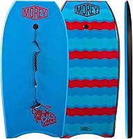Morey Big Kahuna 44" Bodyboard for Tall Riders 5'10"+ 185lbs - HDPE Slick, Phuzion Core, Re-Engineered 2026 Model