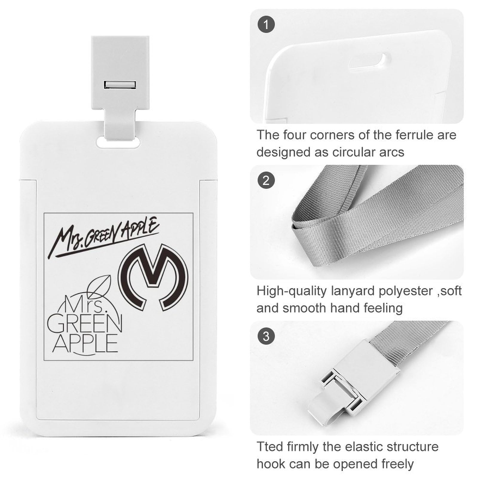 Amazon.co.jp: ミセス・グリーン・アップル IDカードホルダー 名札