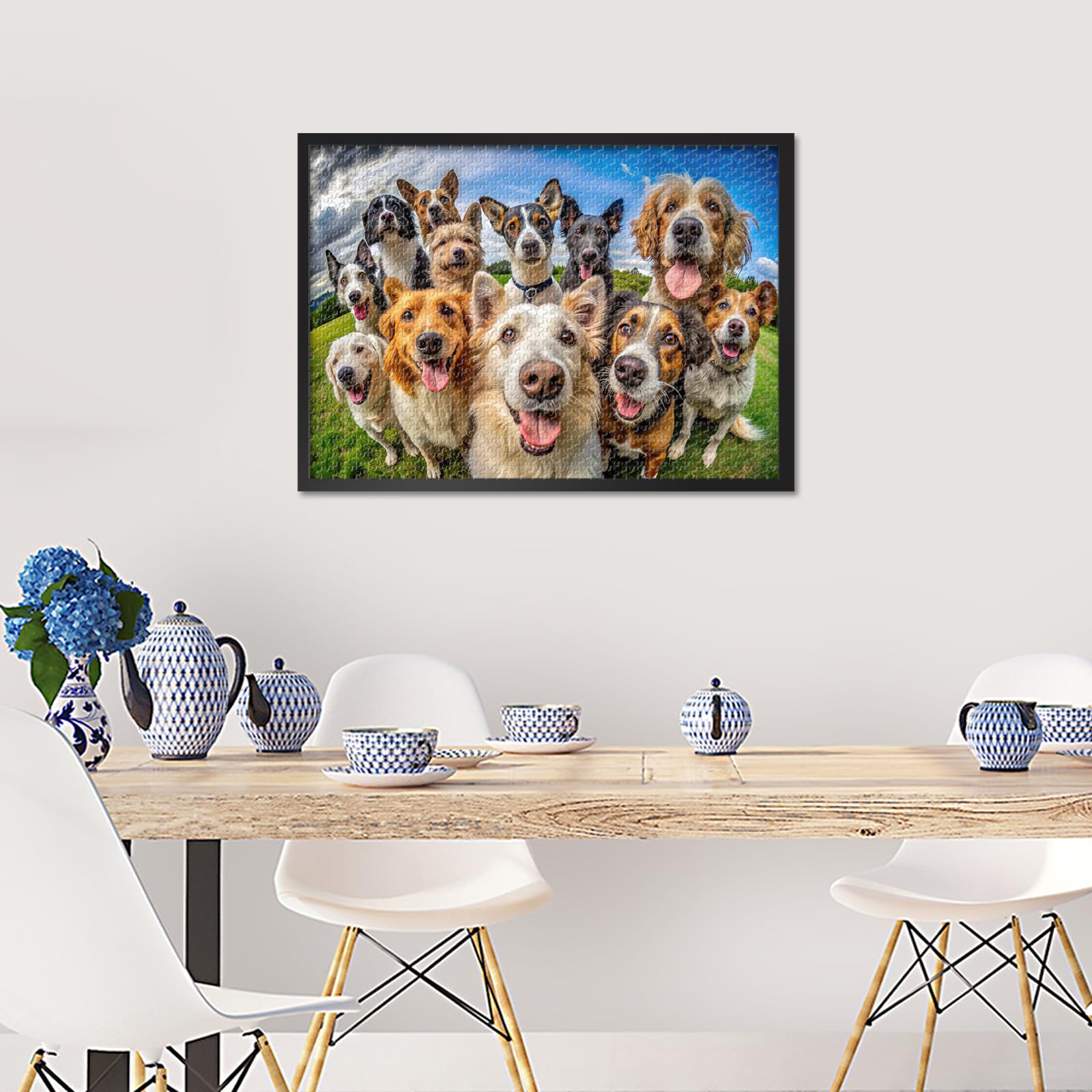 Diverse Collection of Dog Breeds Puzzles for Adults 1000 Pieces - Image 4