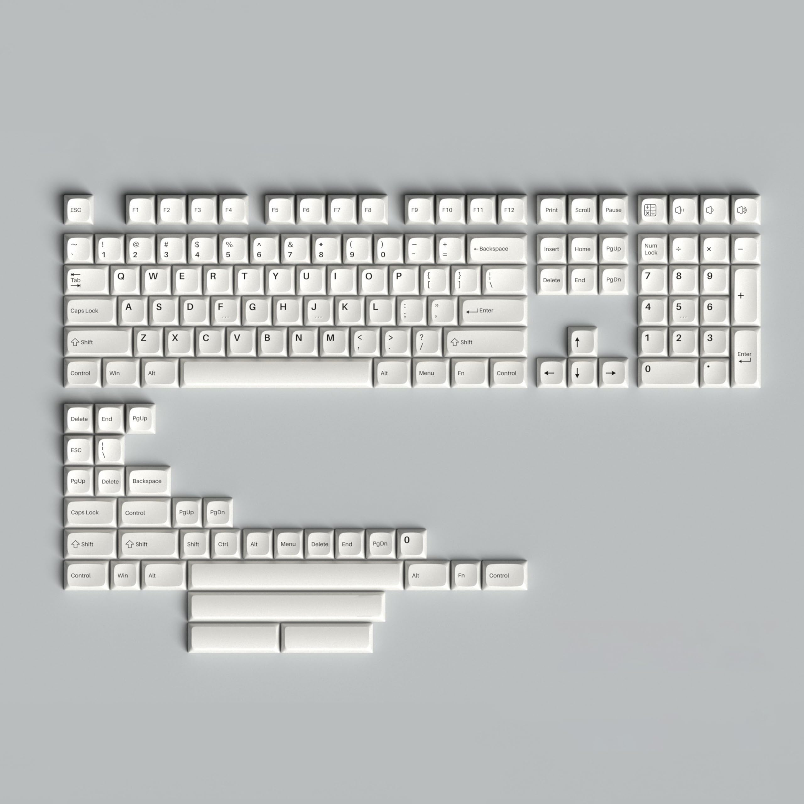 Amazon.co.jp: KeyTok Ivory Symphony KDA Profile Dye-Sub PBT キー
