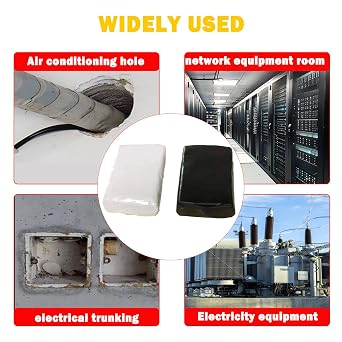 Black Duct Seal, Butyl Rubber Sealing Putty,Waterproof Sealant Mastic