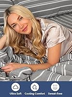 Vista 77 de Extra Deep Pocket Split King Sheets - 5 Piece Breathable & Cooling Bed Sheets - Hotel Luxury Bed Sheet Set - Soft, Wrinkle Free & Comfy - Easily