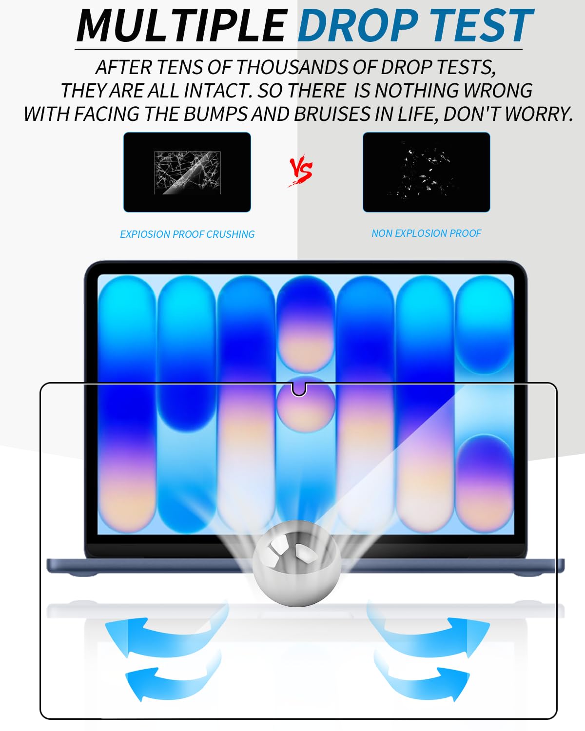 Film de protection d'écran pour MacBook Neo 13 pouces 2026, PET antireflet HD