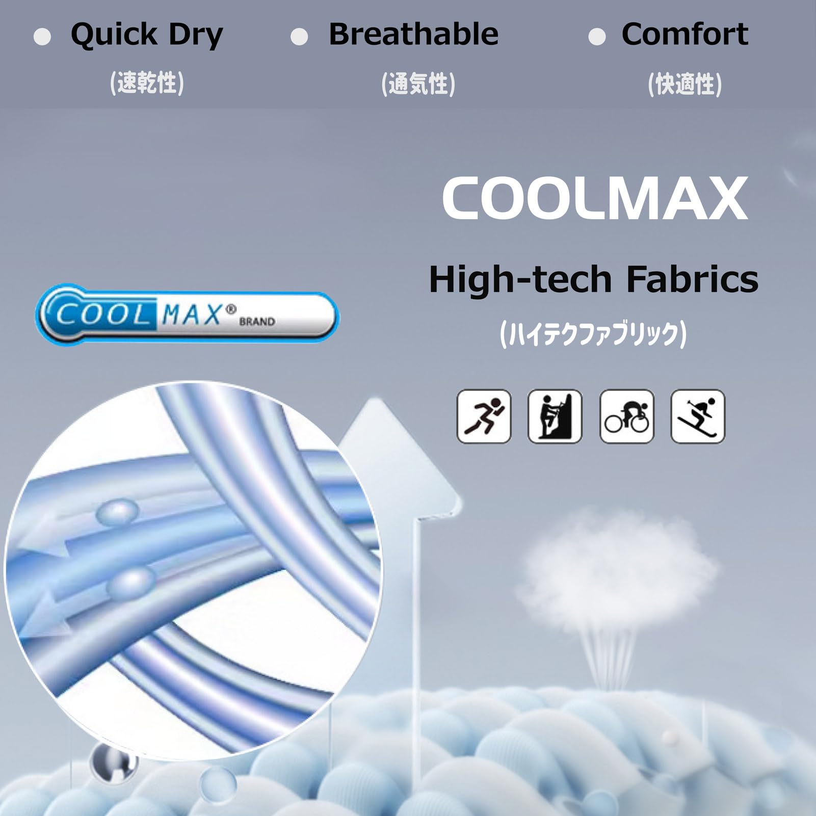 Azarxis Skarpety do biegania Coolmax dla kobiet i mężczyzn, lekkie, wysokowydajne, sportowe, pięciopalczaste, 3 pary