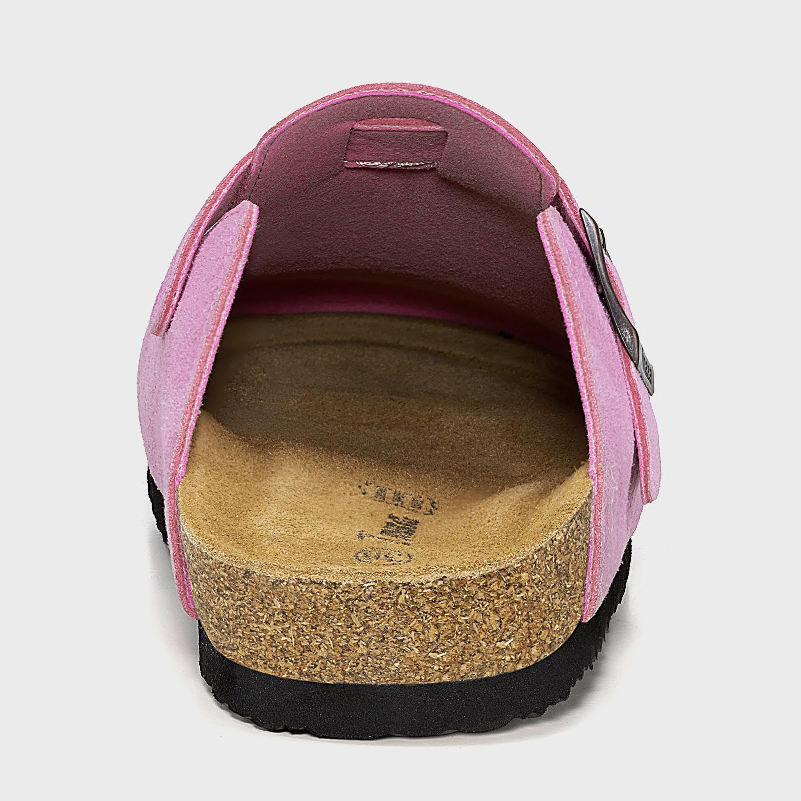 Mules et Sabots Femme Chaussons Pantoufles en Daim Ajustables Chaussures de Jardin Taille 36-42