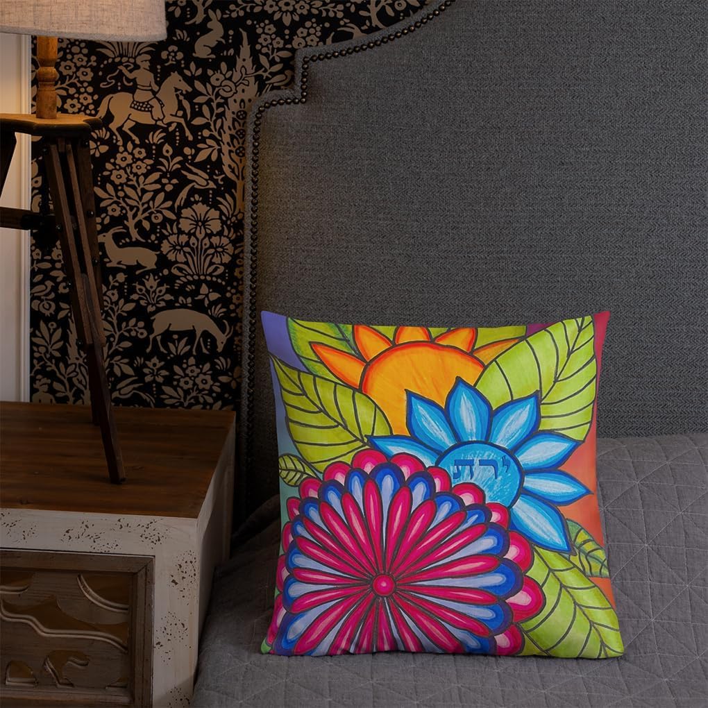 137 Premium Luxury Decorative Throw Pillows – 18"×18" Inches – Bed & Couch Accent Pillows – Indoor Outdoor Throw Pillow with Diverse Designs for Modern Home Decor – Silent-partner-27