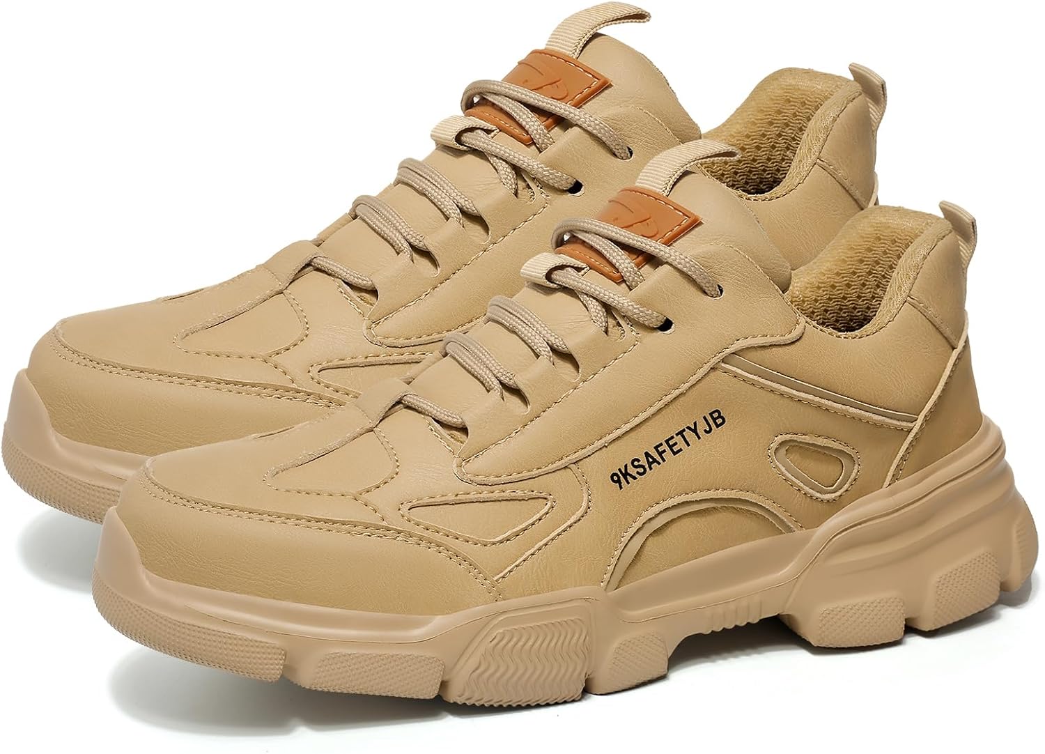 Steel Toe Shoes for Men Puncture Proof Indestructible Industry Construction Work Shoes Lightweight Comfortable Breathable Steel Toe Safety Sneakers - Image 8