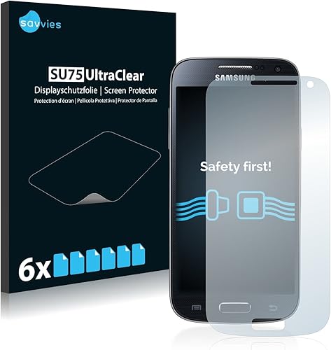 Savvies Pellicola Protettiva compatibile con Samsung Galaxy Mini LTE 4G I9195 Protezione Schermo Pezzi Savvies Pellicola Protettiva compatibile con Samsung Galaxy Mini LTE 4G I9195 Protezione Schermo Pezzi