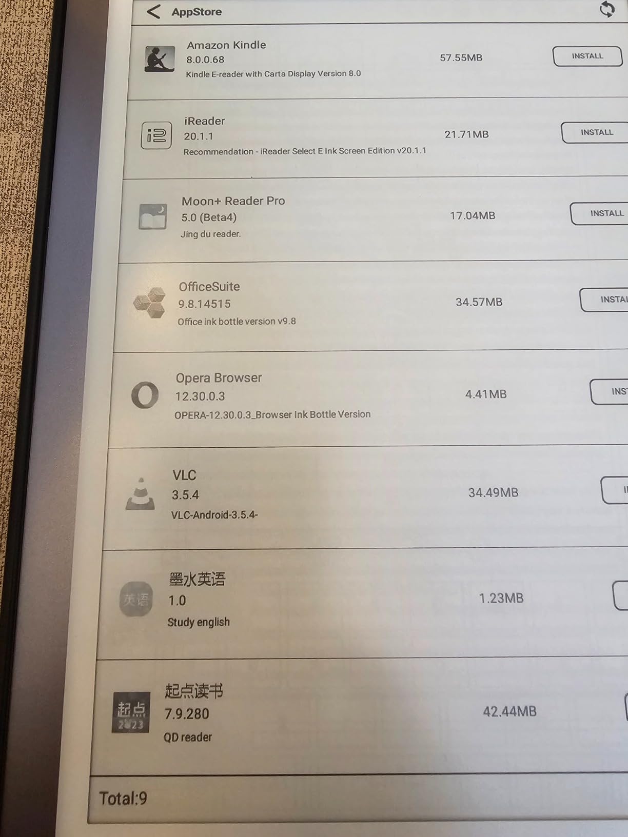 Digital Paper Android E-Ink ePaper Tablet, Paperwhite eBook Reader Digital Notebook ...