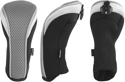 Miniatura 3 de Andux  Fundas de cabeza de palo de golf híbridos set de 4 con intercambiable Número Etiquetas