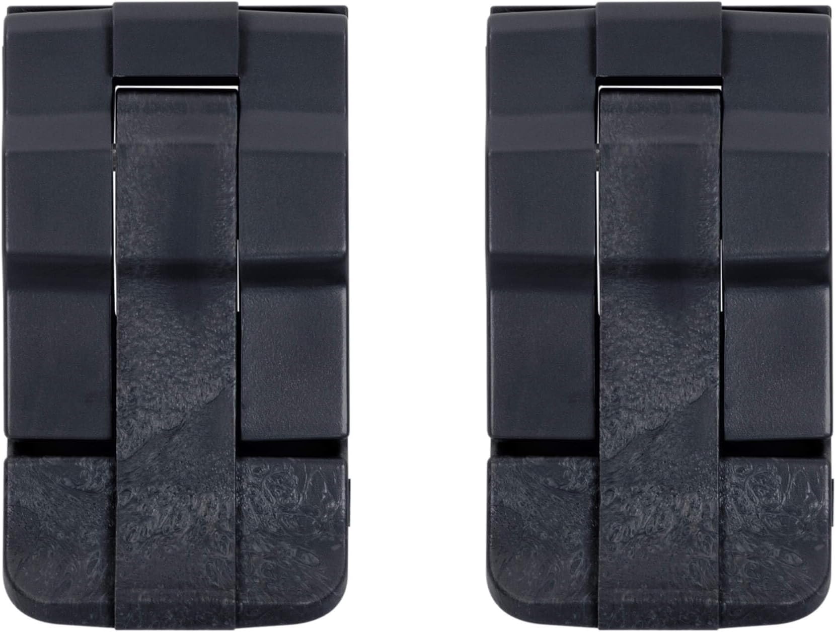 2 Pelican Black Replacement Double Throw Medium Latches. Fits Protector Series.